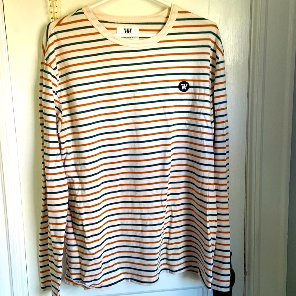 Wood Wood striped long sleeve t-shirt.